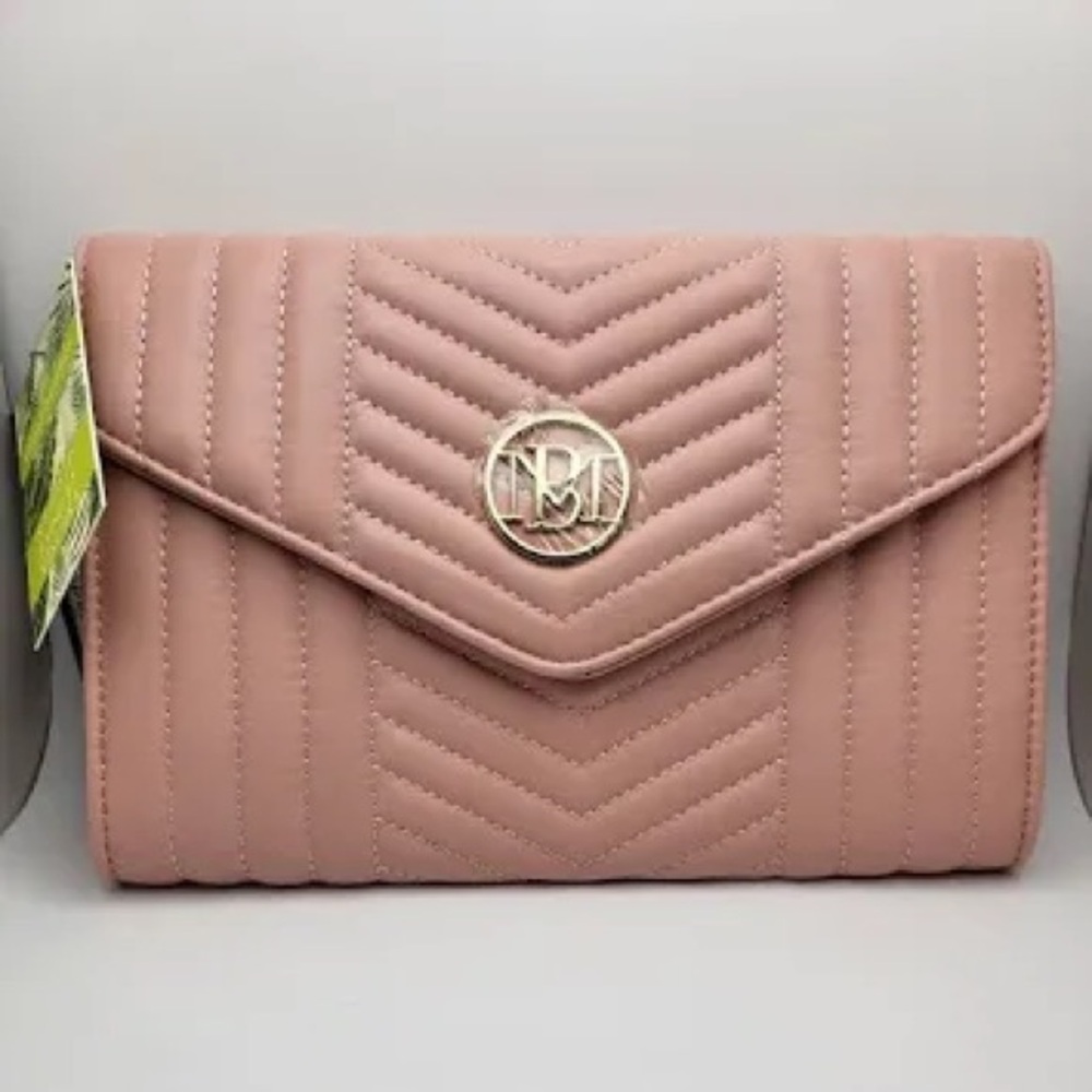 Badgley Mischka Quilted Crossbody Bag